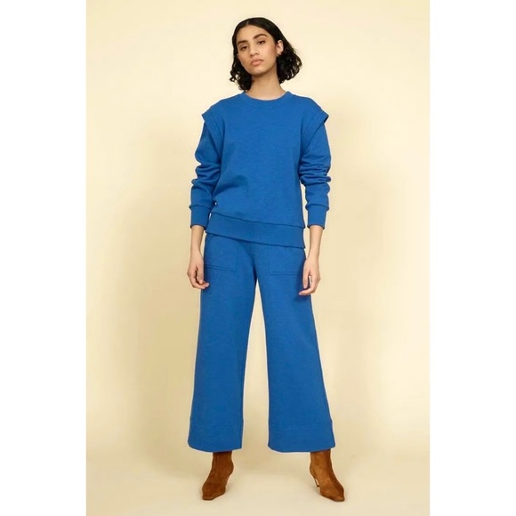 Sold Out NYC Pants - Blue Wide Leg Jumpsuit